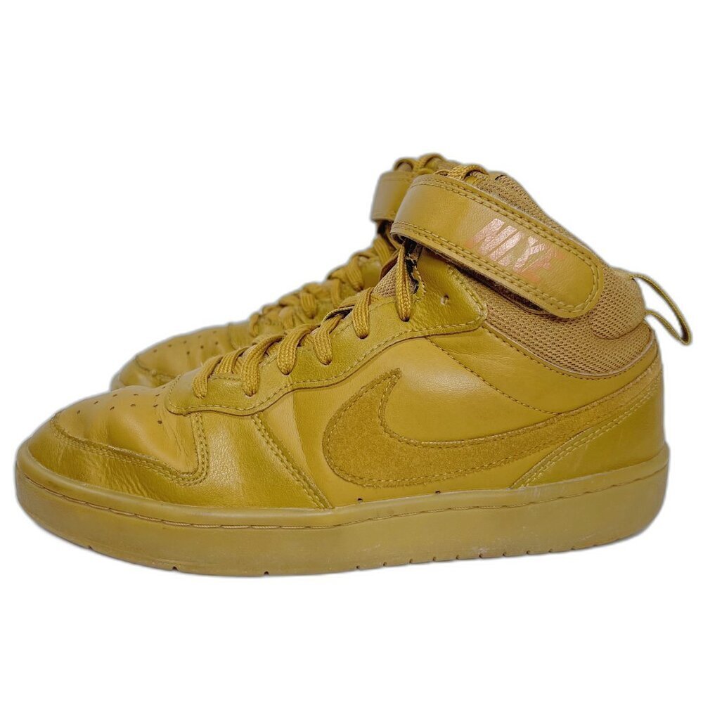 Nike Court Borough Mid 2 Leather Sneakers High Top Athletic Shoes Size 6Y - Picture 2 of 12